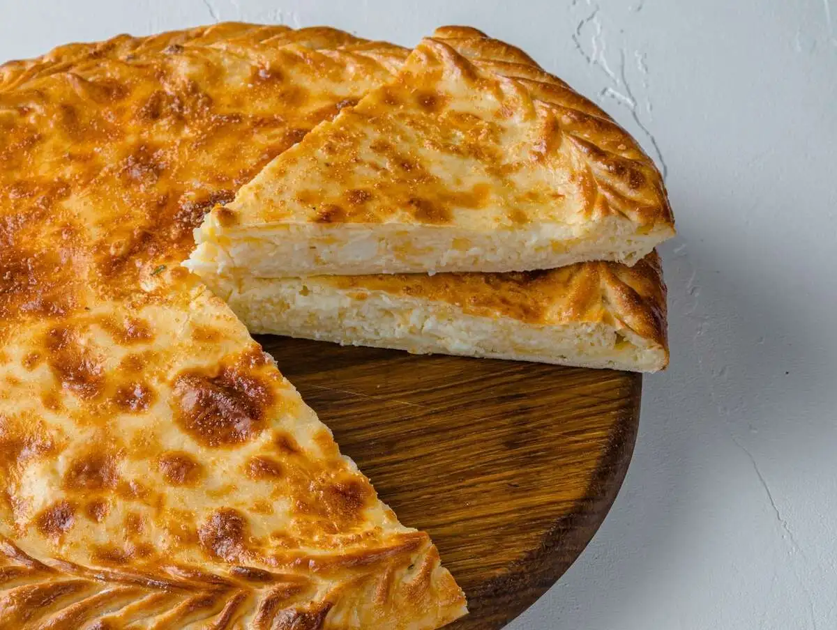 Большой дагестанский пирог кавказские сыры