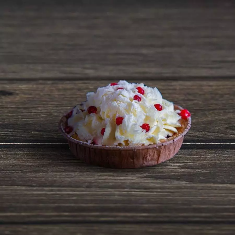 Тарт Брусн. с шок.-сыр. кремом 160г