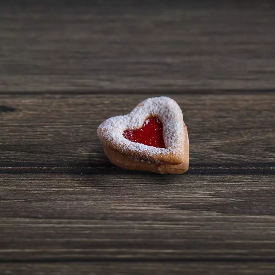 Печенье-Валентинка "Клубничка" 38г