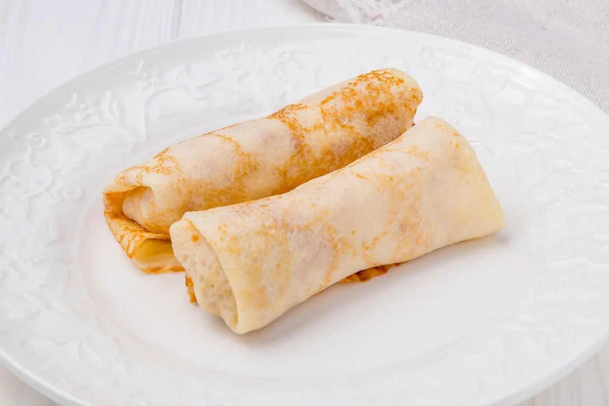 Блинчик с ветчиной и сыром