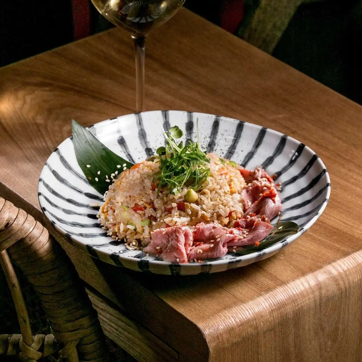 Чао фань с телятиной