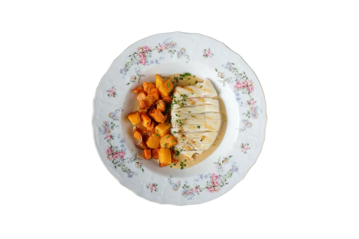 Кальмар со сливочным унаги