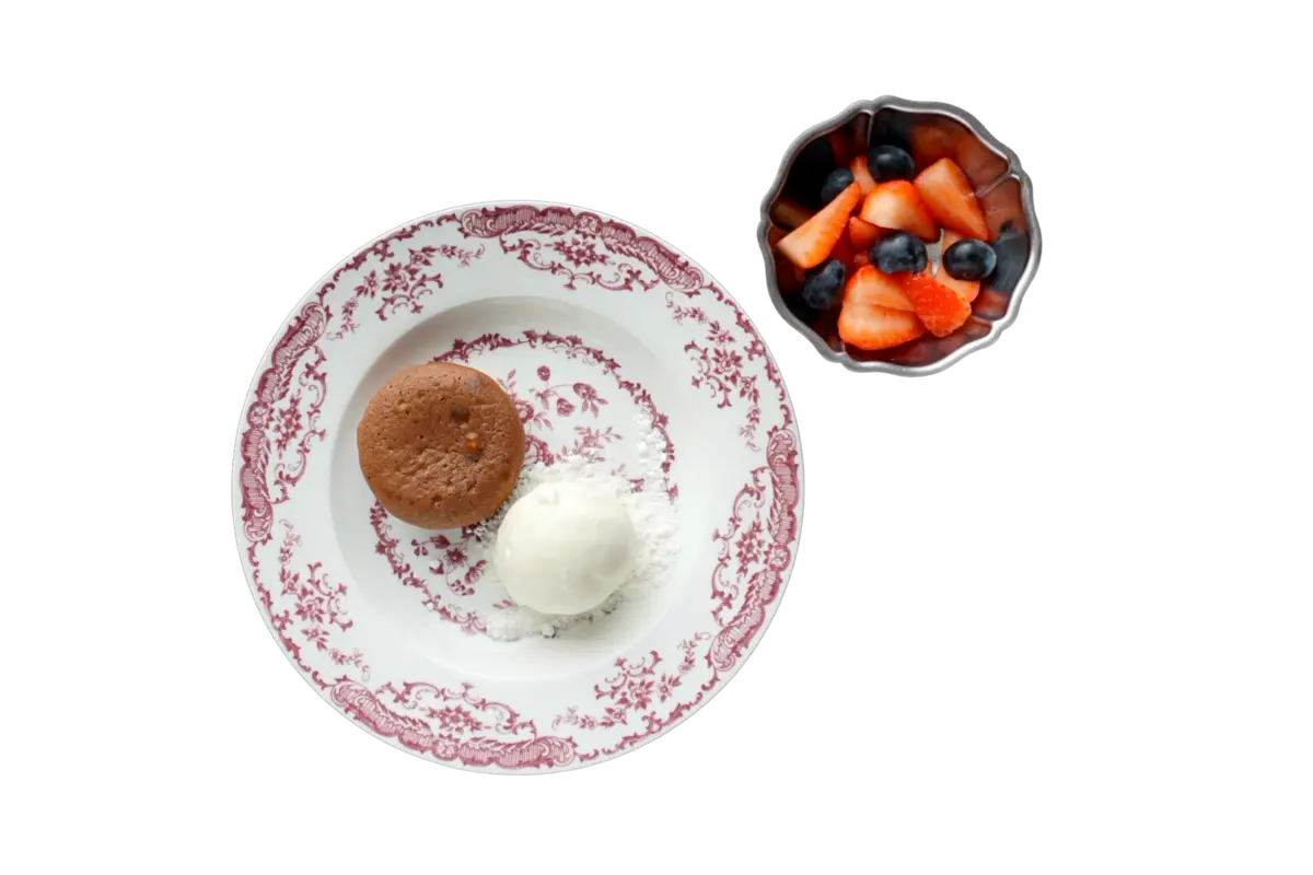 Шоколадный фондан