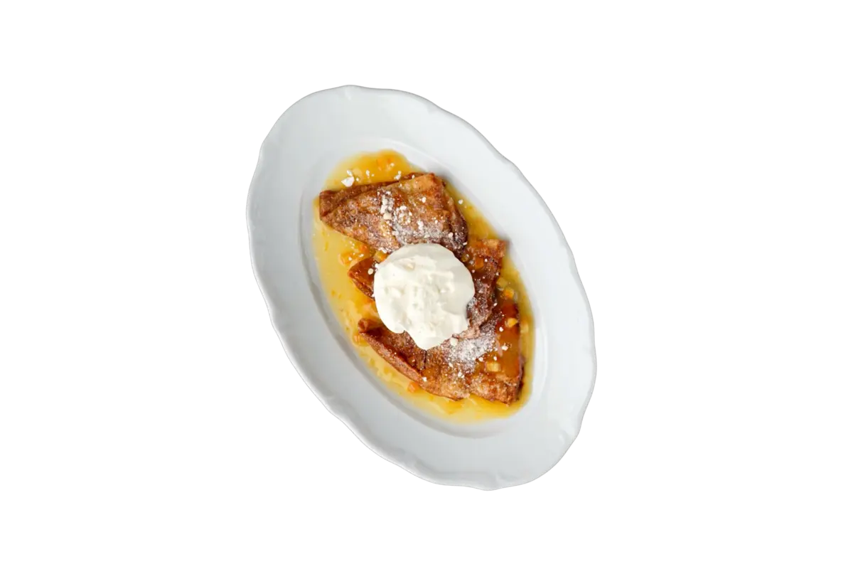 Креп Сюзетт с муссом маскарпоне