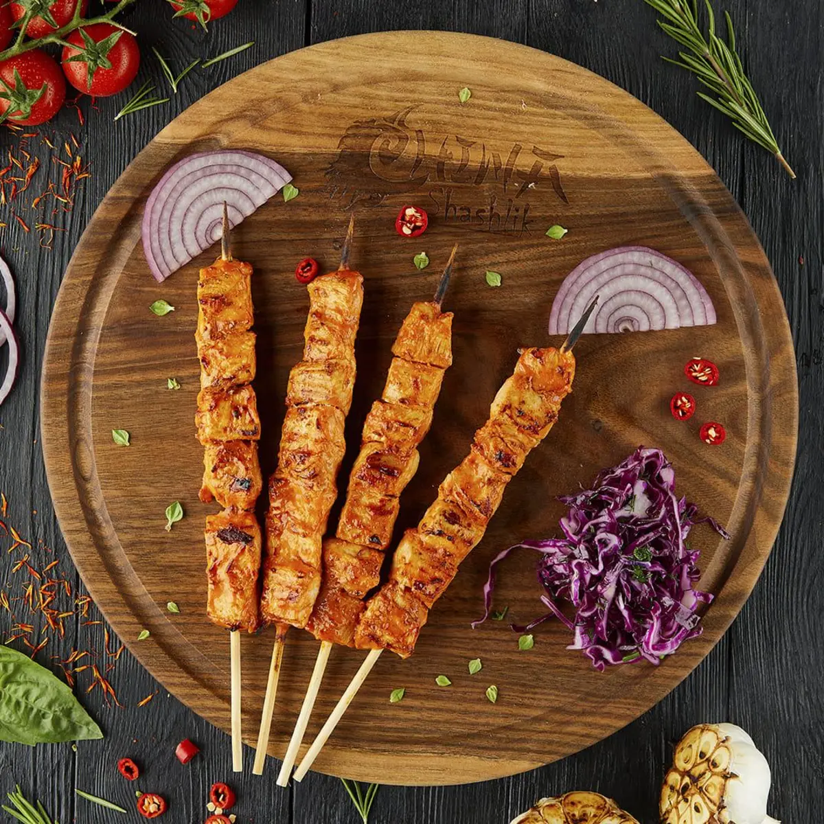 Шашлык из курицы