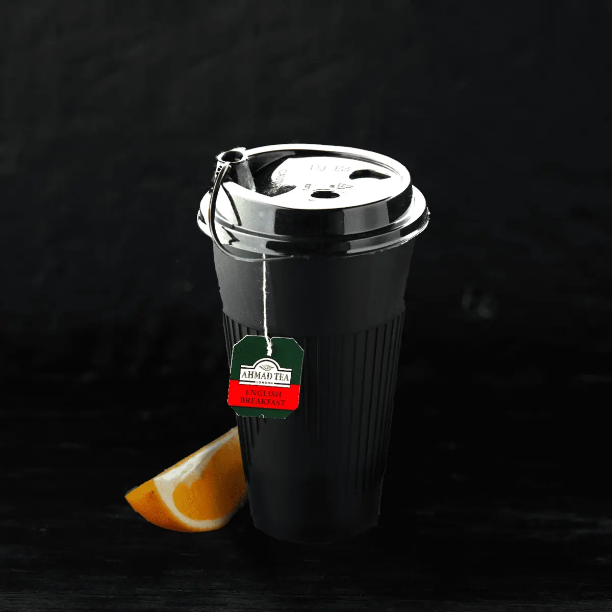 Чай черный с лимоном