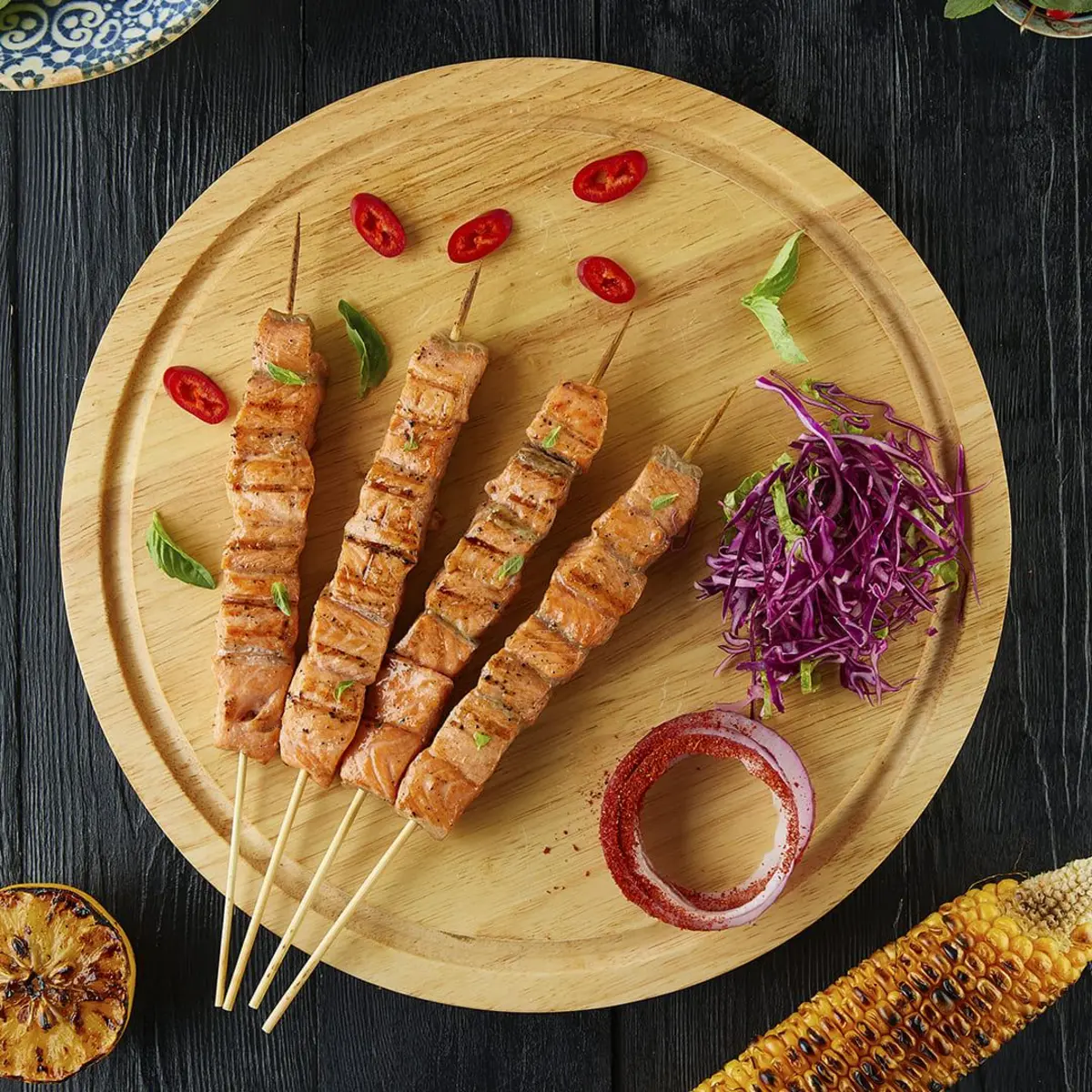 Шашлык из форели