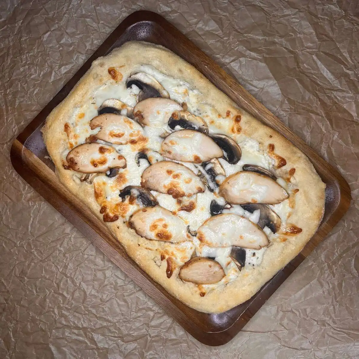 Пицца с цыпленком