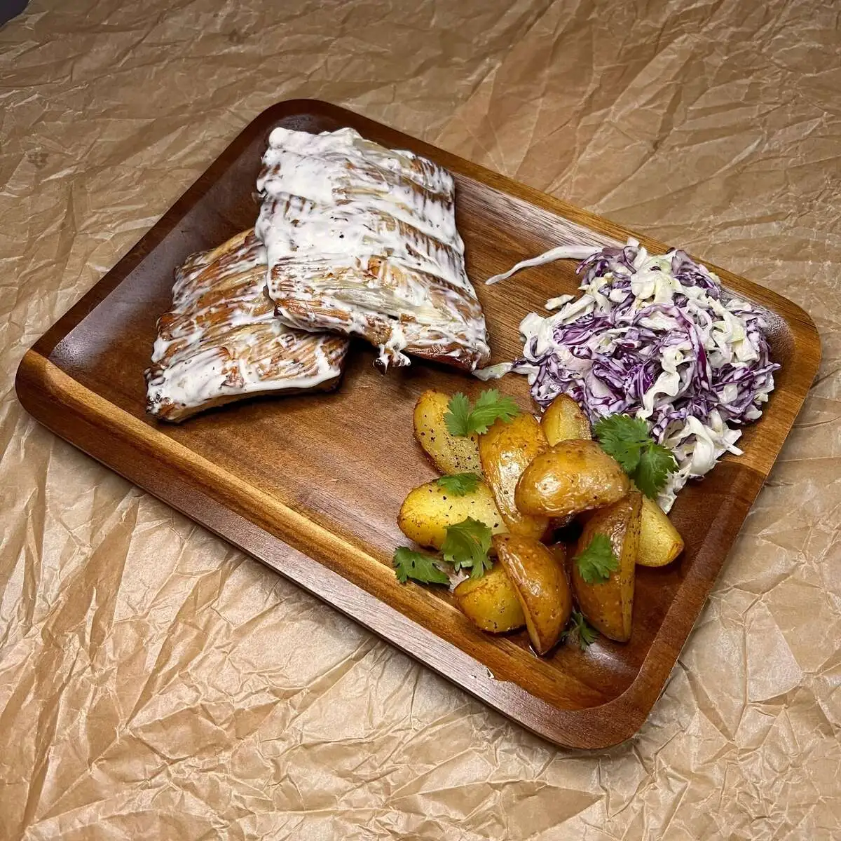 Рёбра чесночные