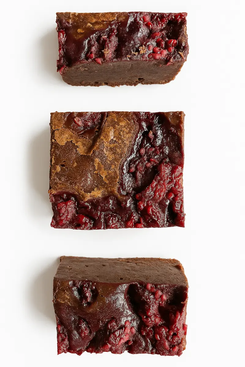 Брауни шоколад малина