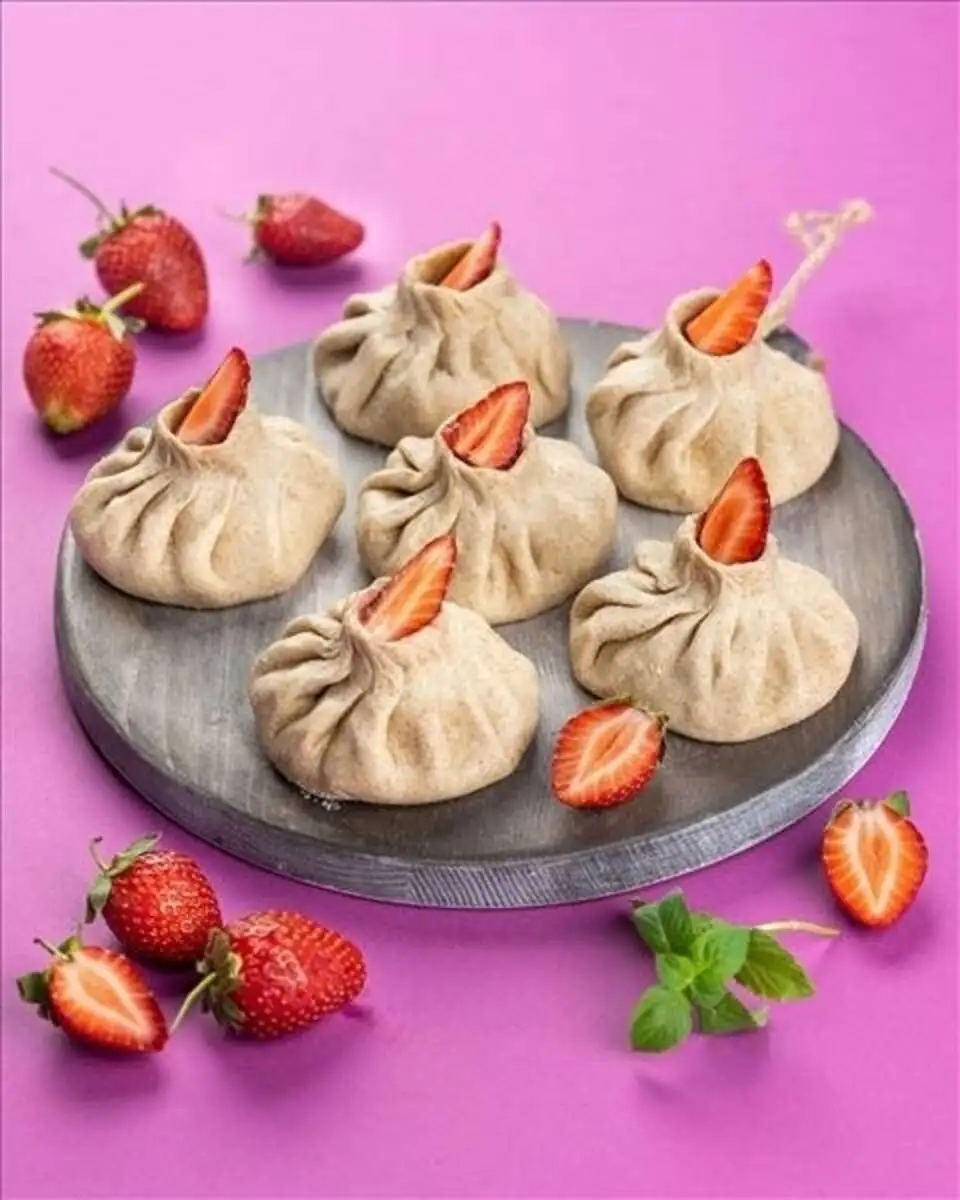 Пирожки с клубникой