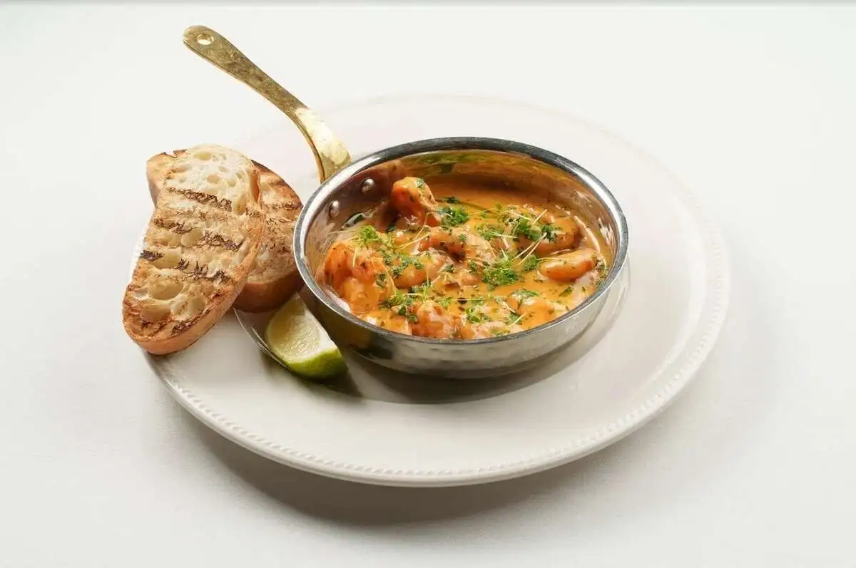 Креветки тигровые в соусе Том ям