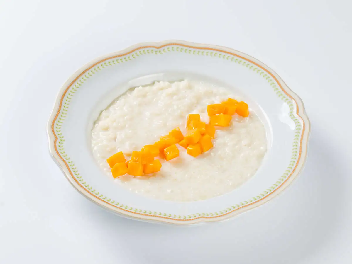 Каша рисовая на кокосовом молоке