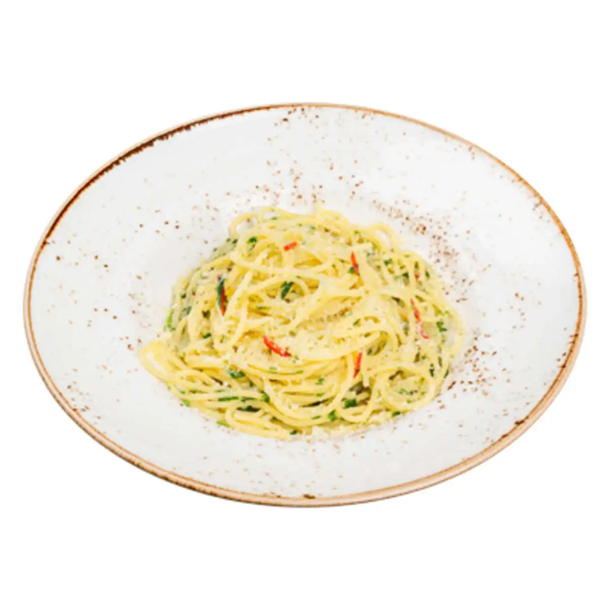 Спагетти алио олио