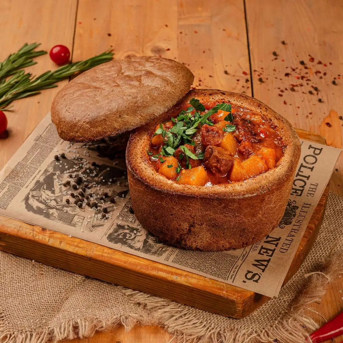 Венгерский суп-гуляш из говядины