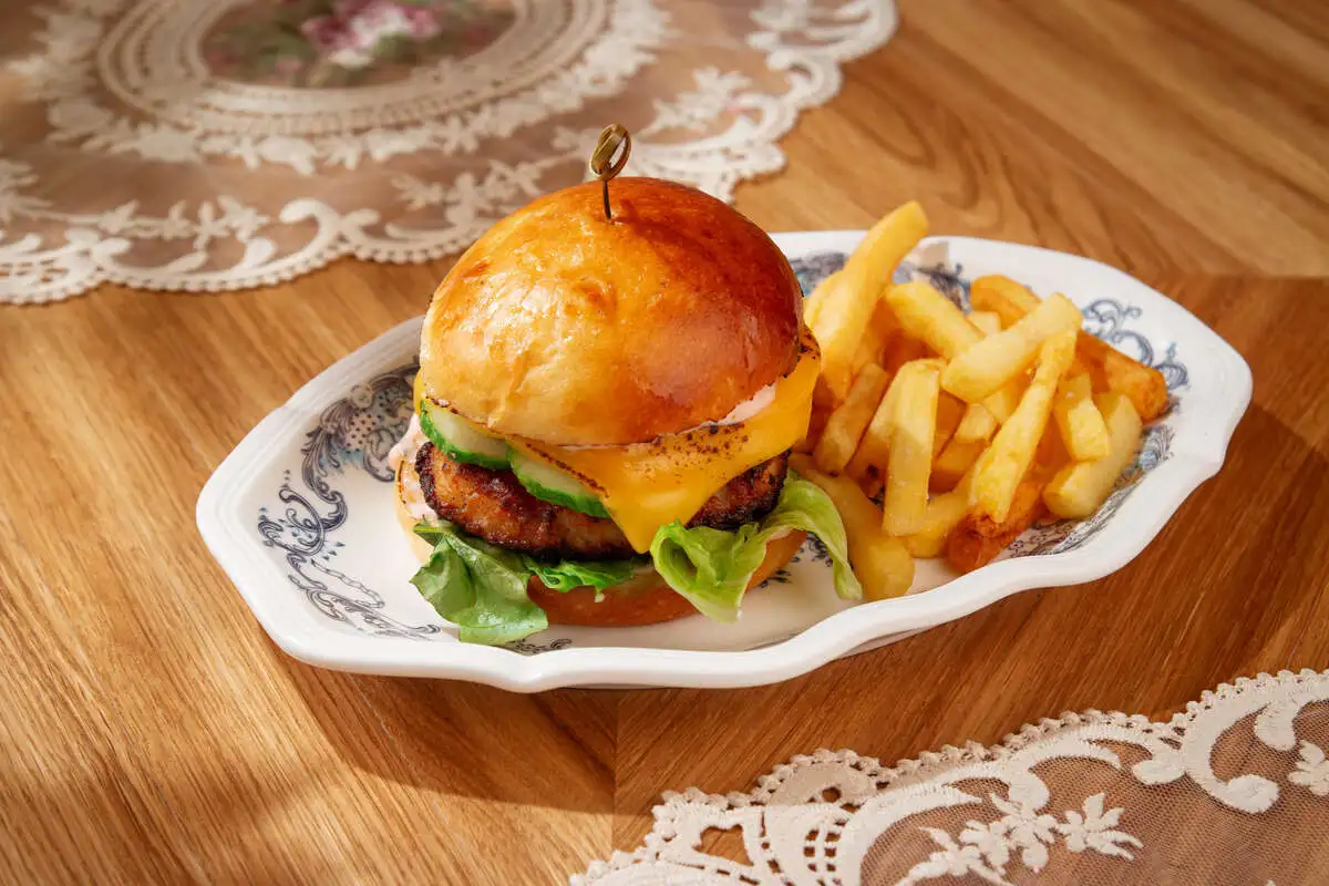 Мини-бургер для внучат 