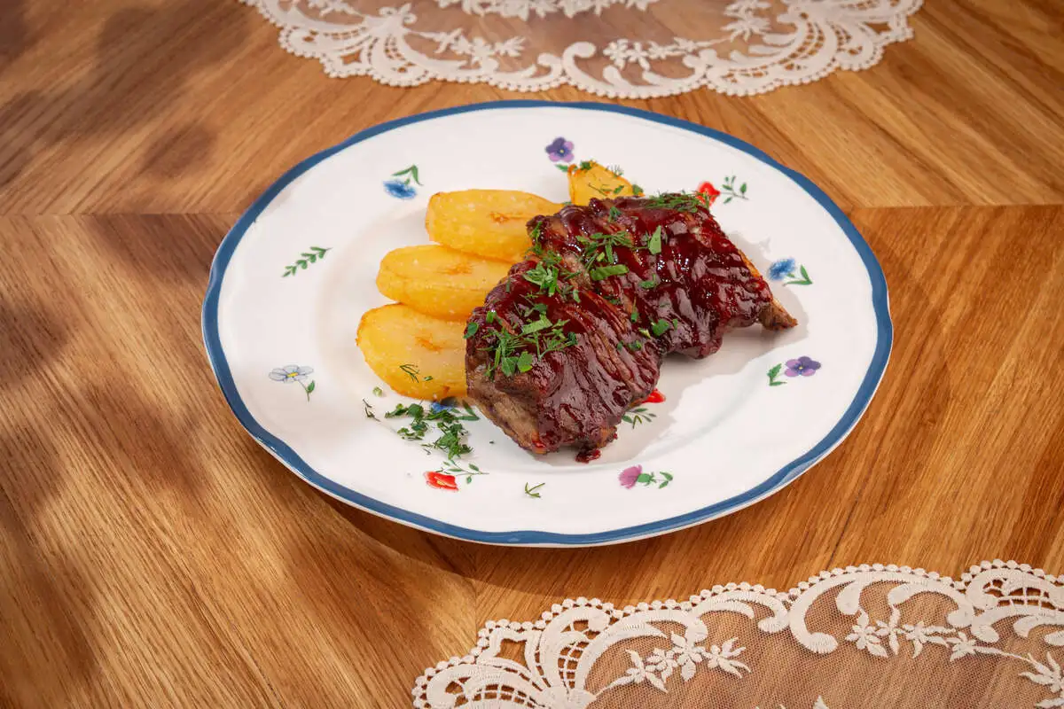 Нежные ребра BBQ 