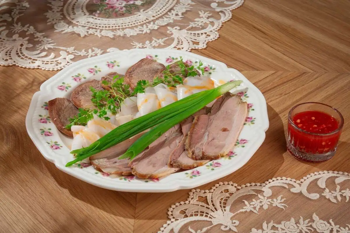 Советская мясная тарелка