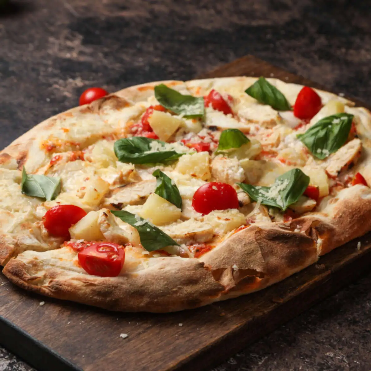 ЯНДЕКС Пицца римская с курицей и ананасами