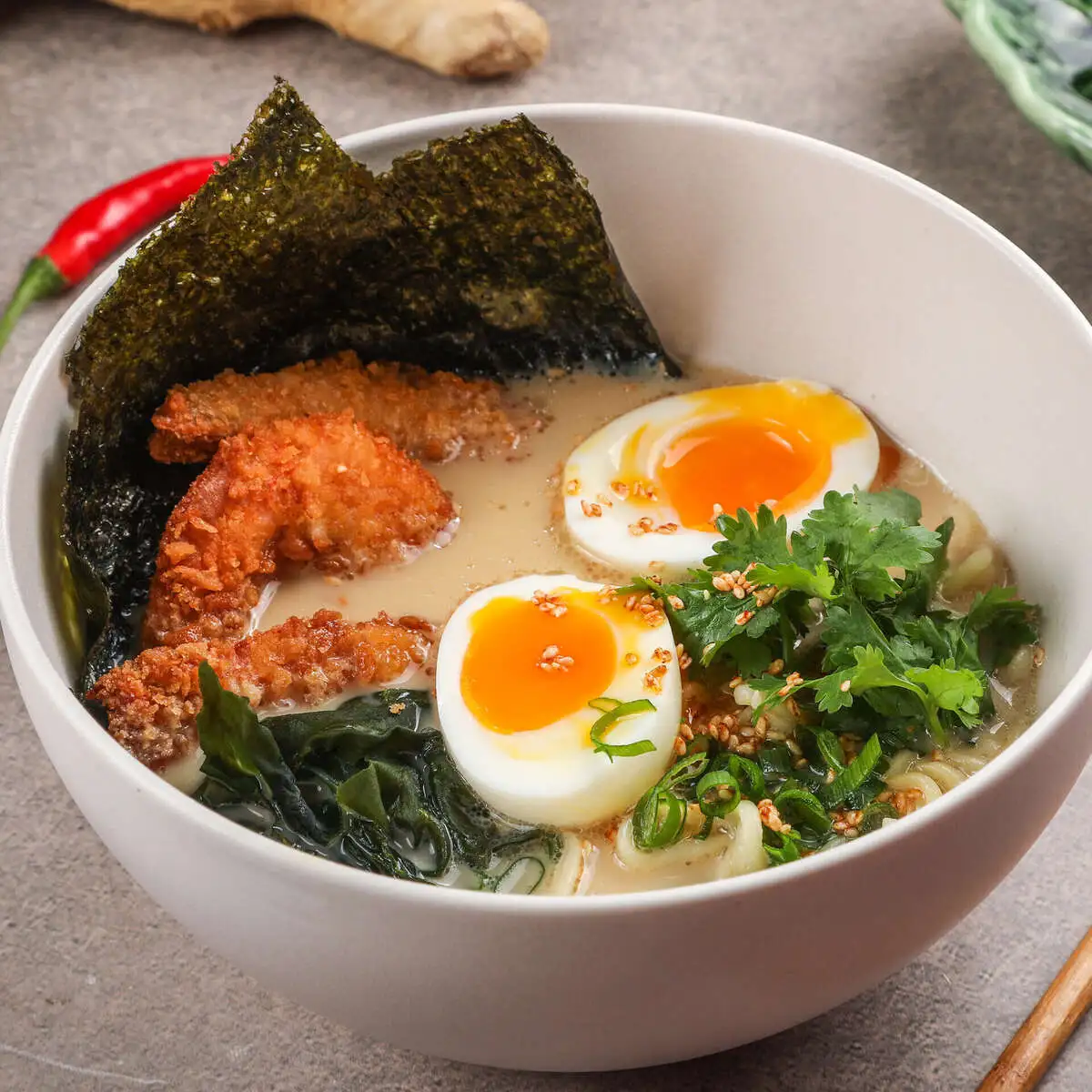 Сливочный рамэн