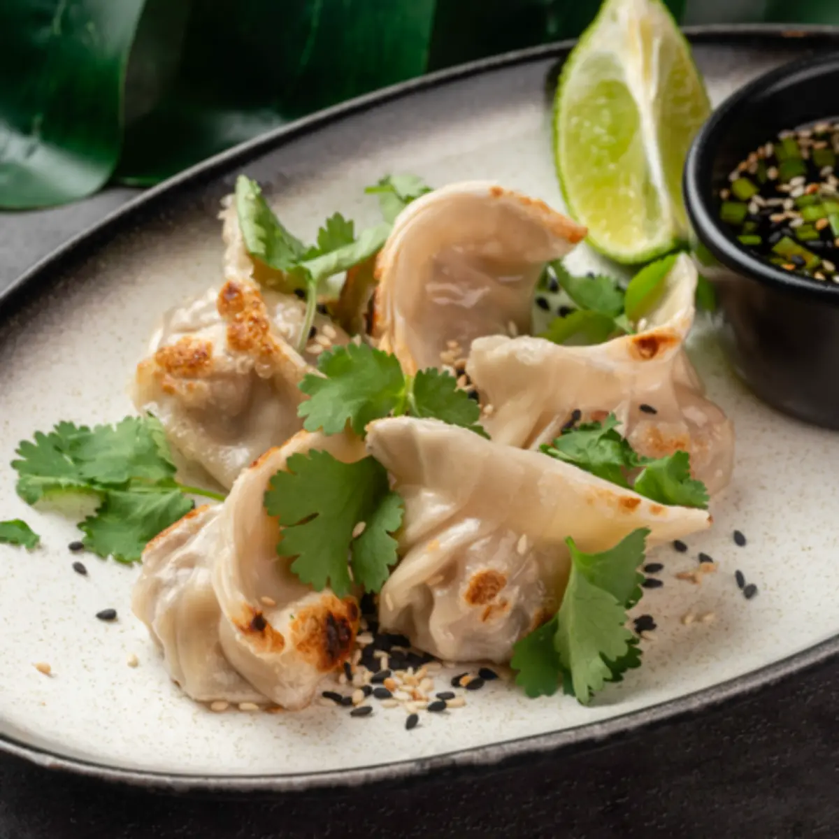 Гёдза с креветками, 5 шт.