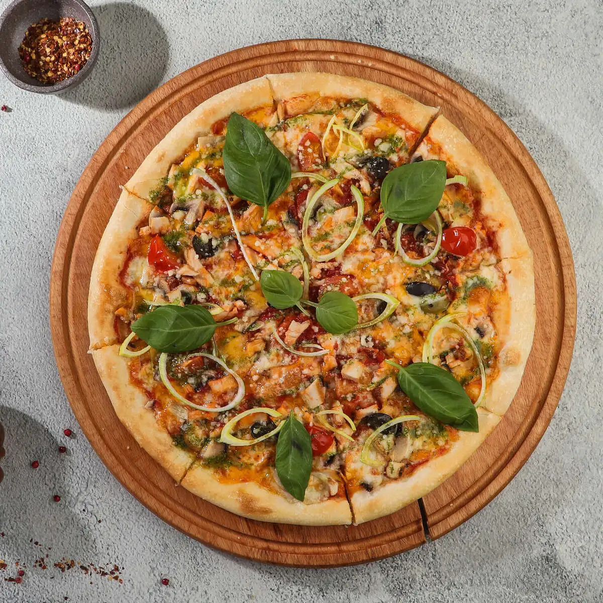  Пицца Сицилийская 