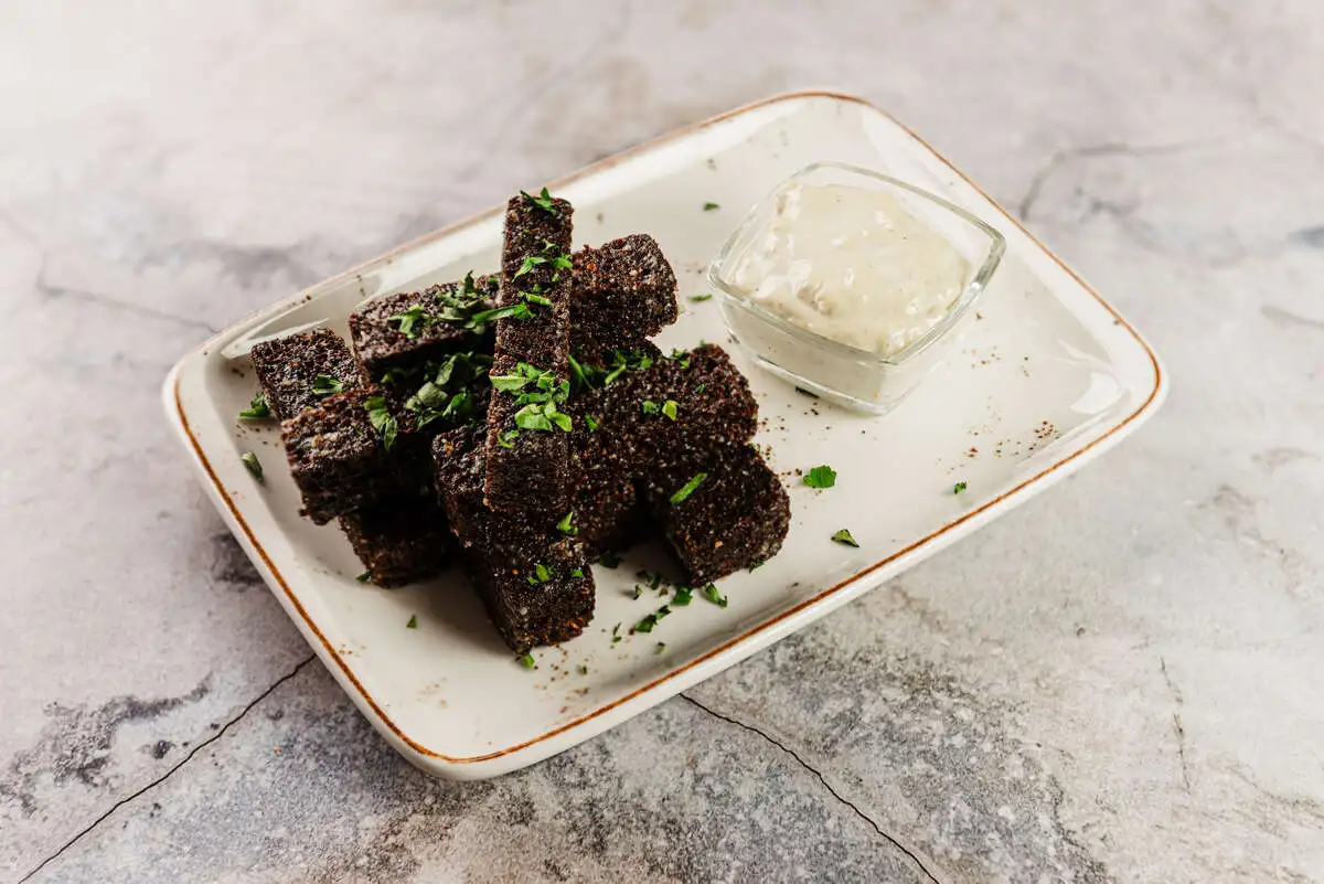 Ржаные гренки