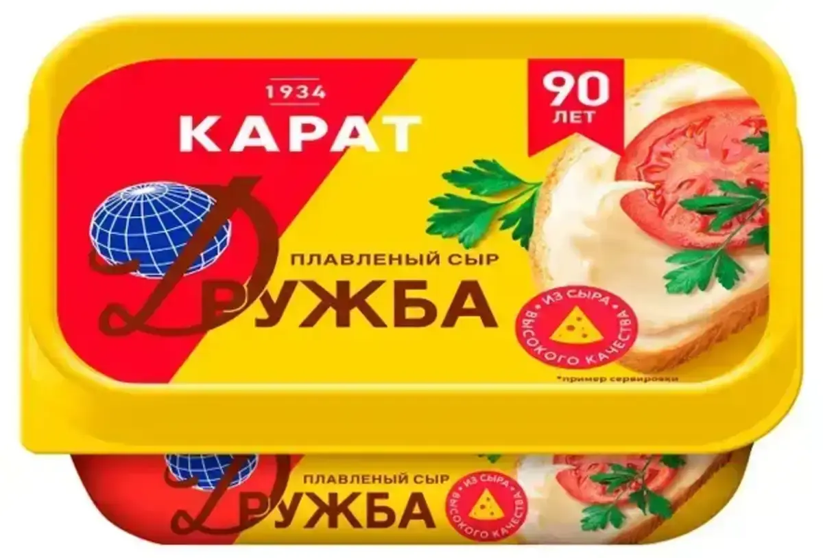Сыр Плавленый Дружба Карат 200г