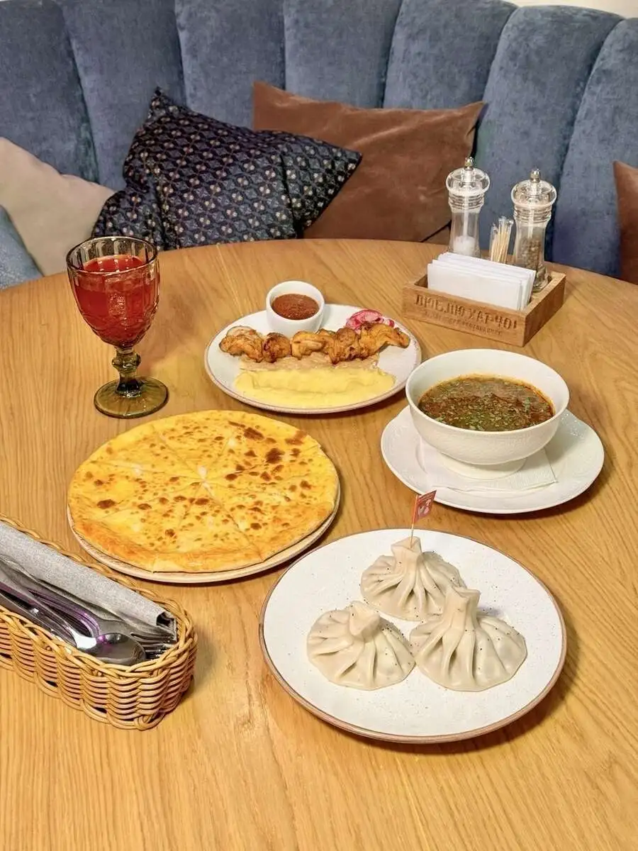 Донер с кебабом из телятины и курицы
