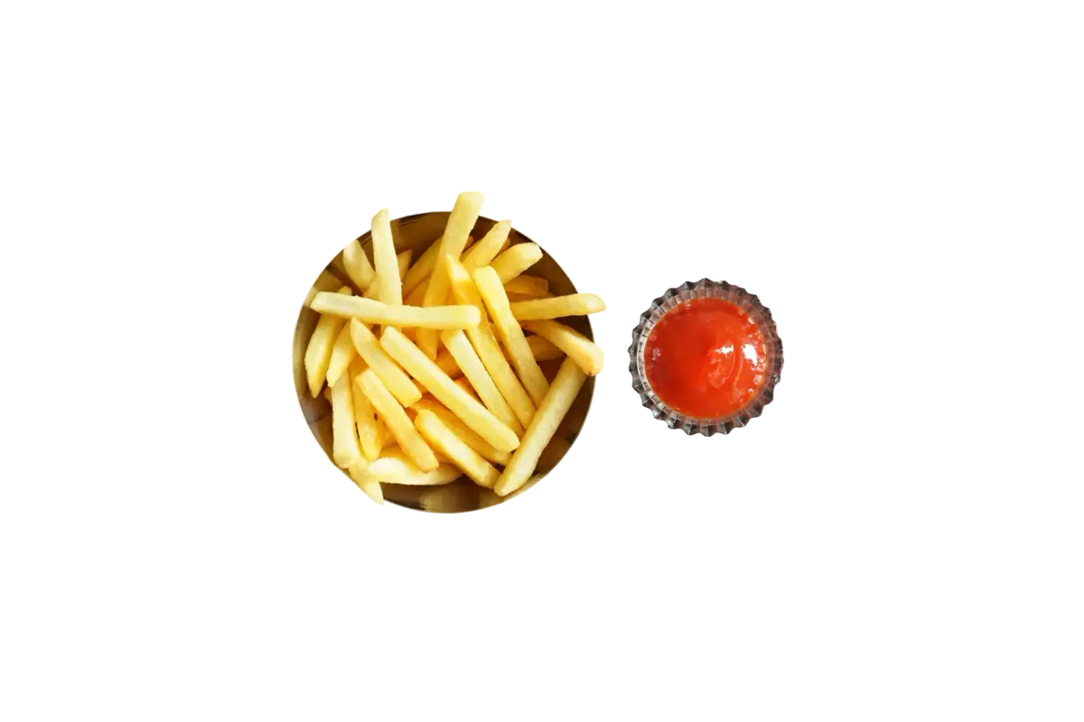 Картошка фри с кетчупом