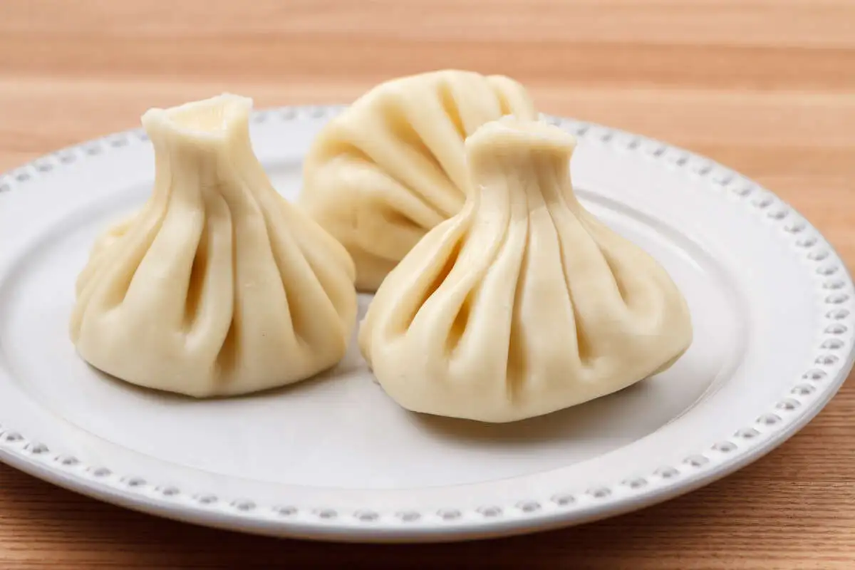 Хинкали с картошкой и грибами 3 шт