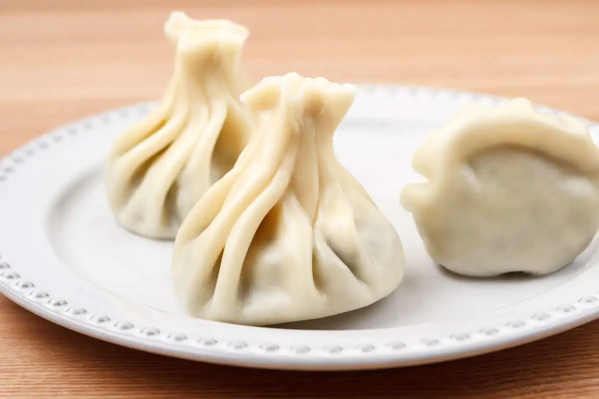 Хинкали с лососем 3шт