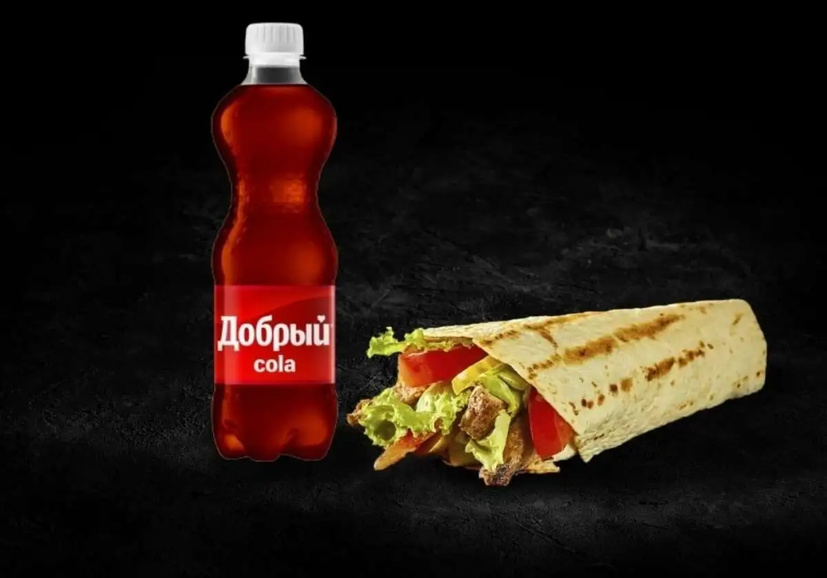 Биф Фреш Ролл + Добрый кола 0,5 бут.