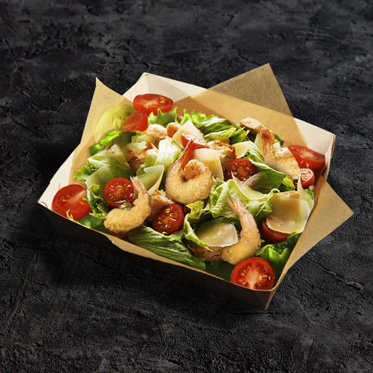 Цезарь с креветкой