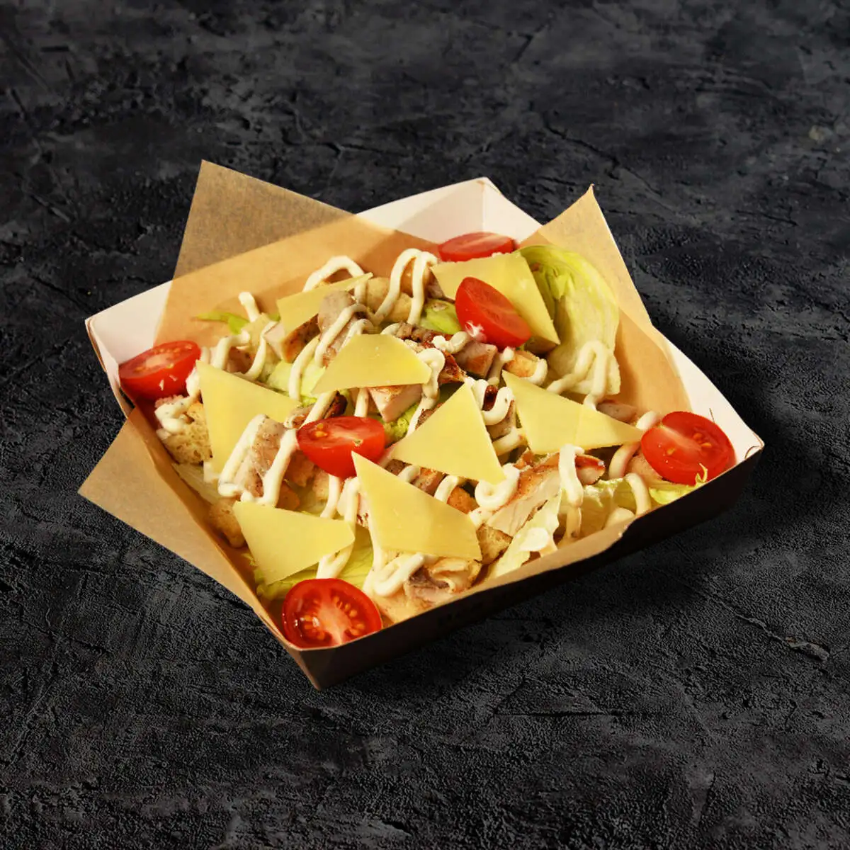 Цезарь с курицей