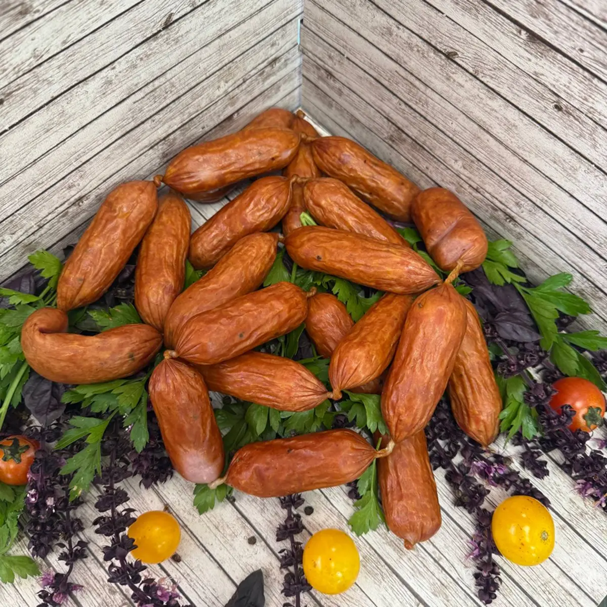 Колбаски полукопченые «Ракитянские»