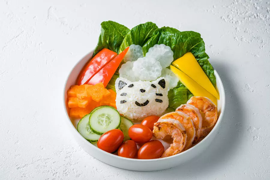 Бенто с креветкой