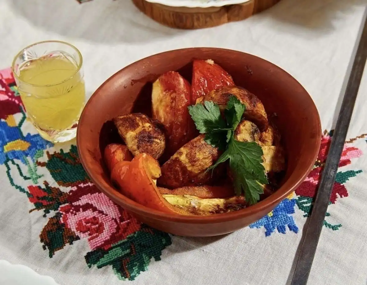 Печеные овощи