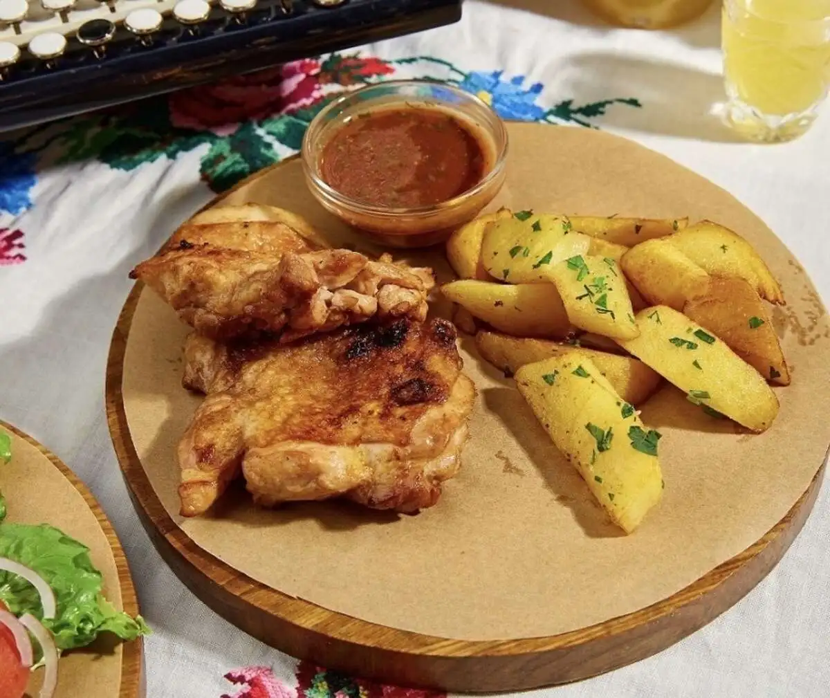 Стейк из курицы