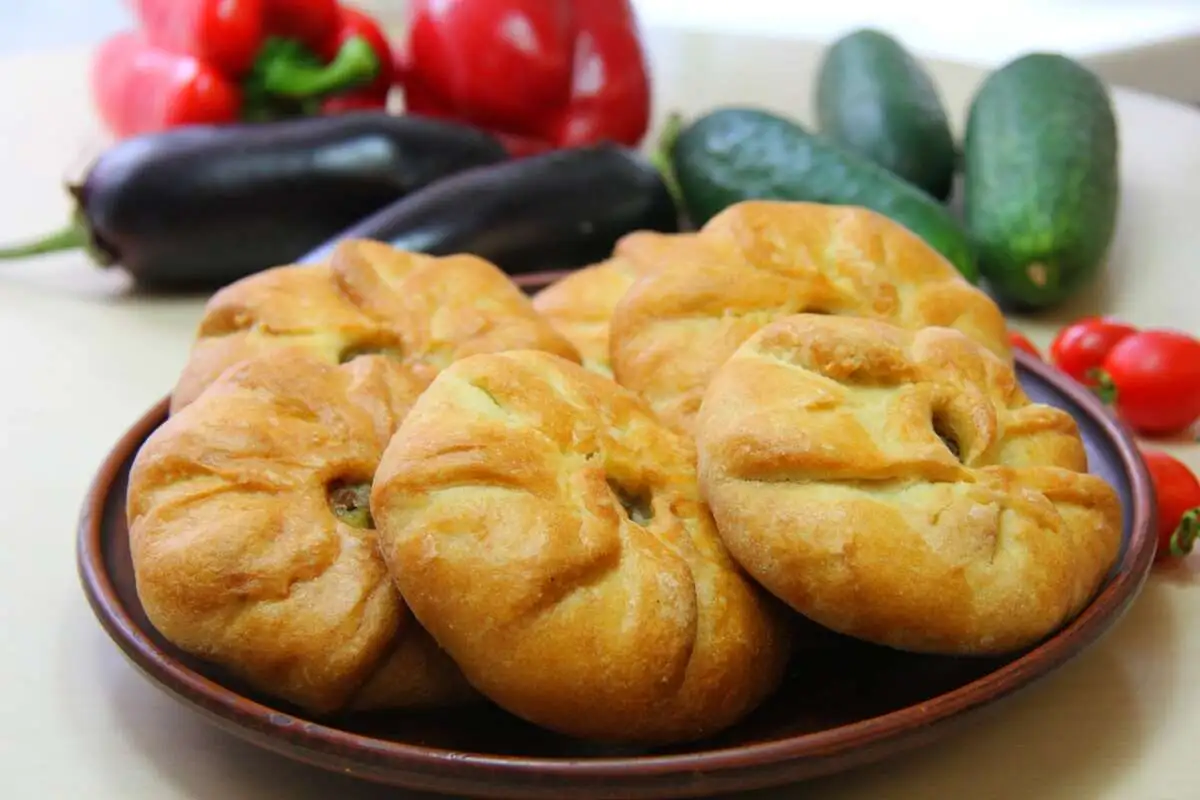 Вак-балеш с мясом и картофелем