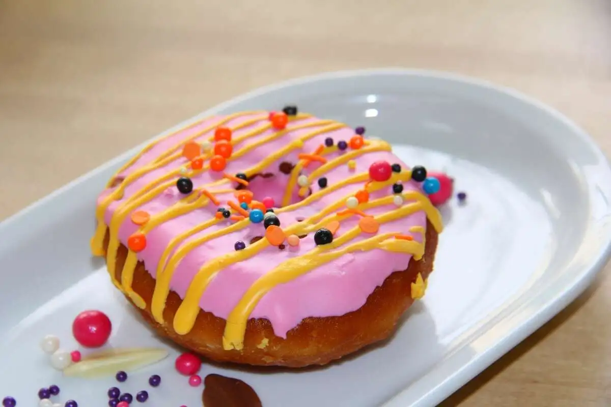 Пончик с глазурью