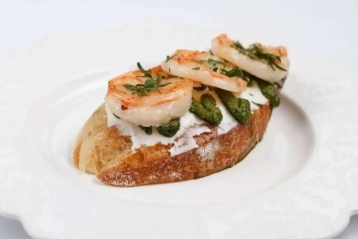 Креветка-песто