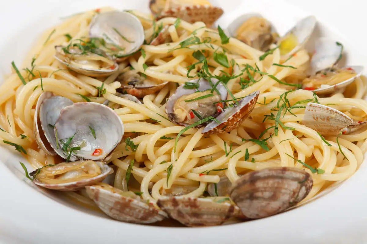 Спагетти с вонголе