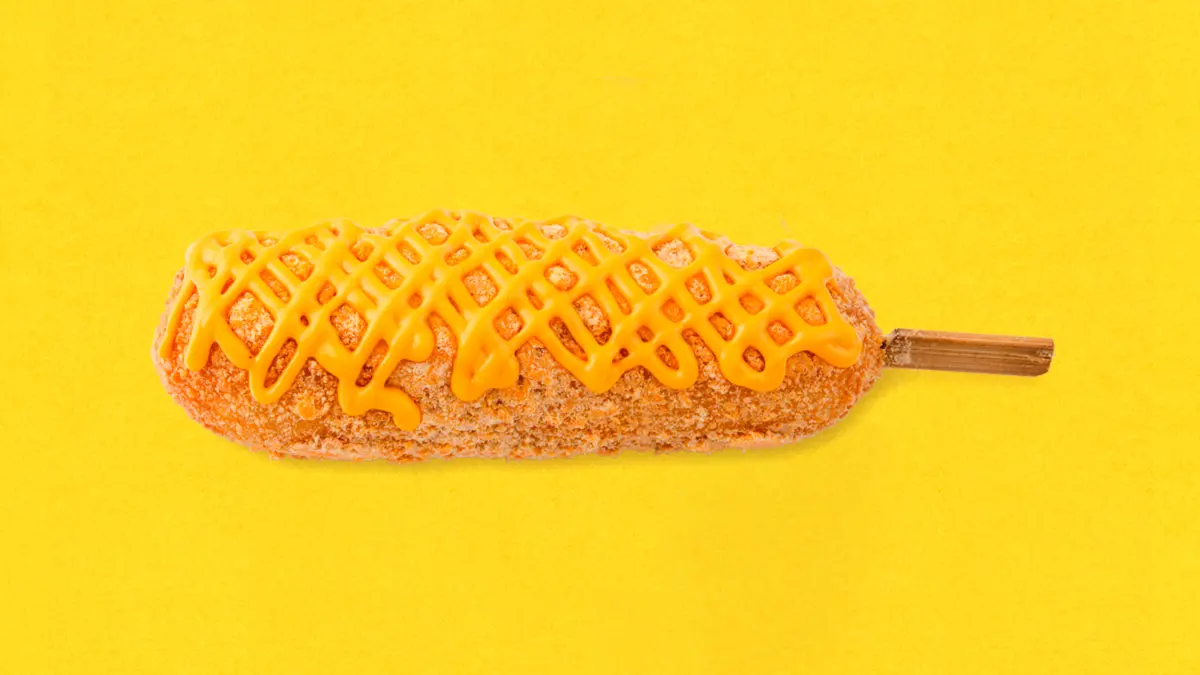 Корн-дог 4 сыра