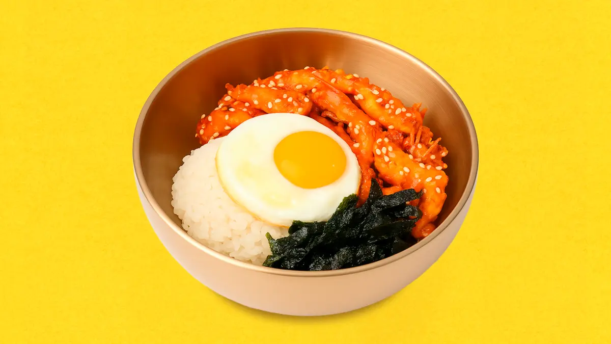 Кимчи поккымпаб с курицей