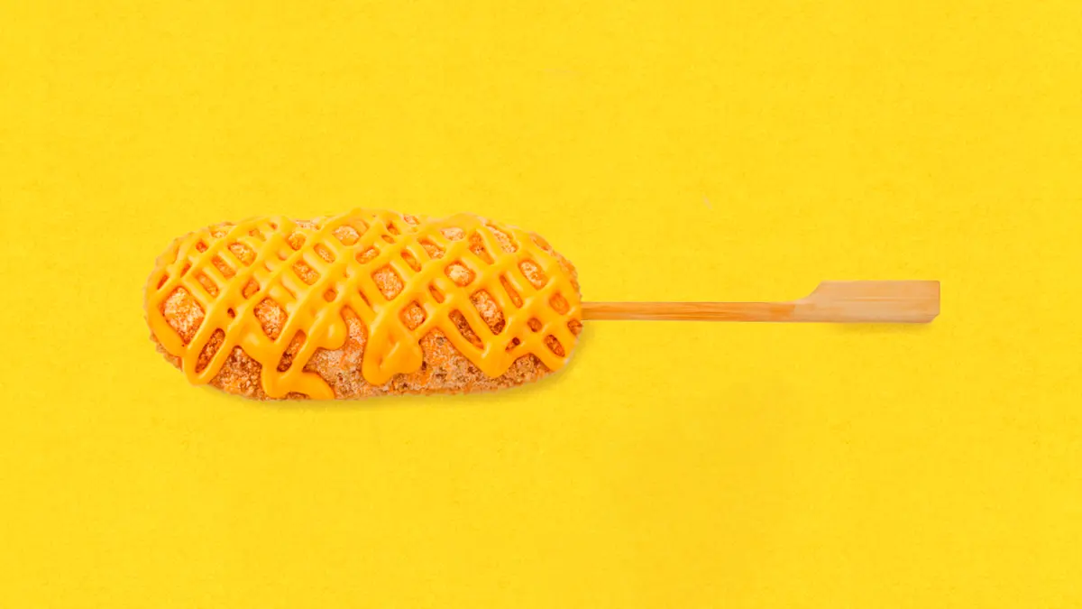 Чиз корн-дог 4 сыра