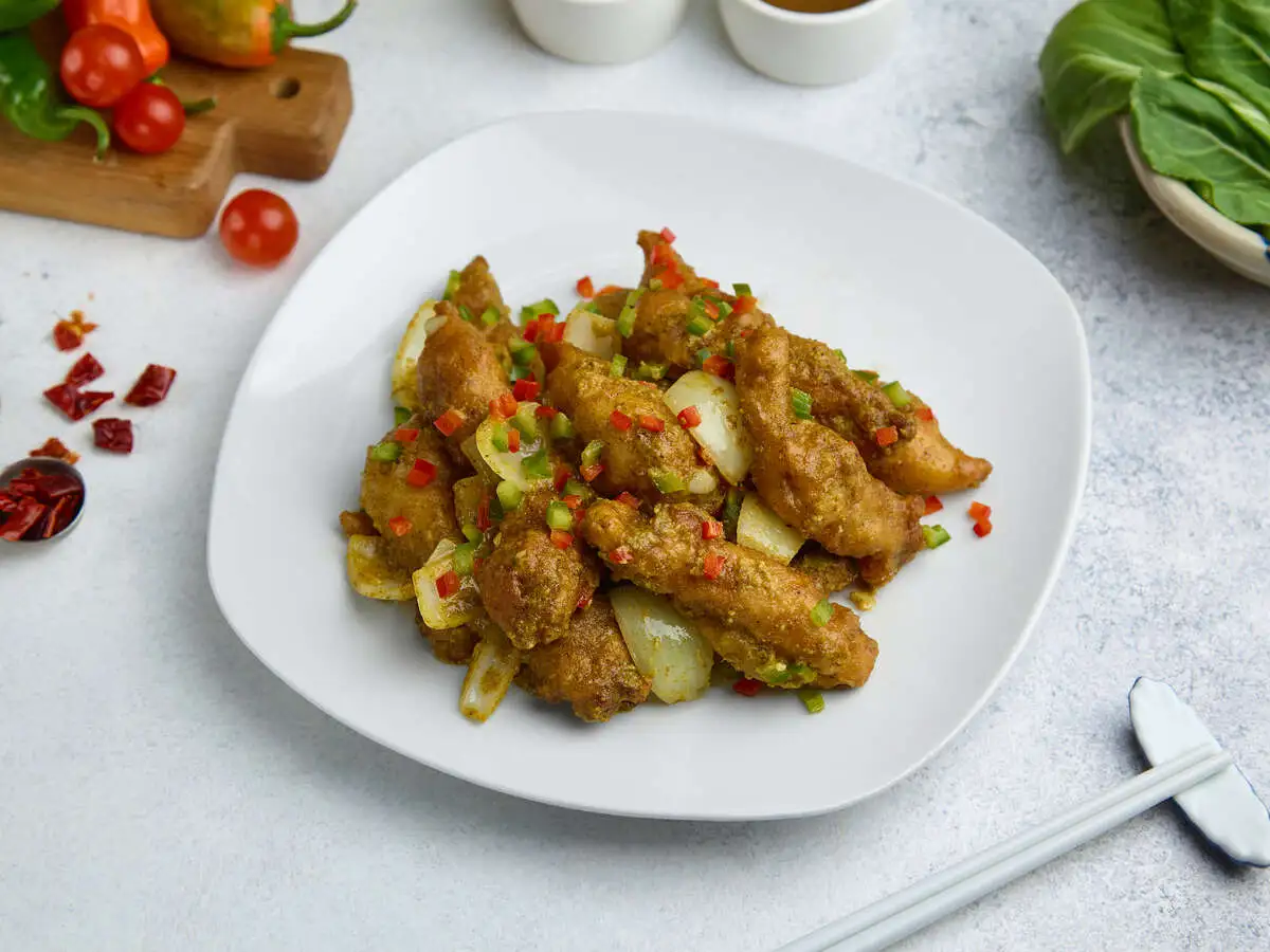 Курица карри 咖喱鸡 Chicken curry