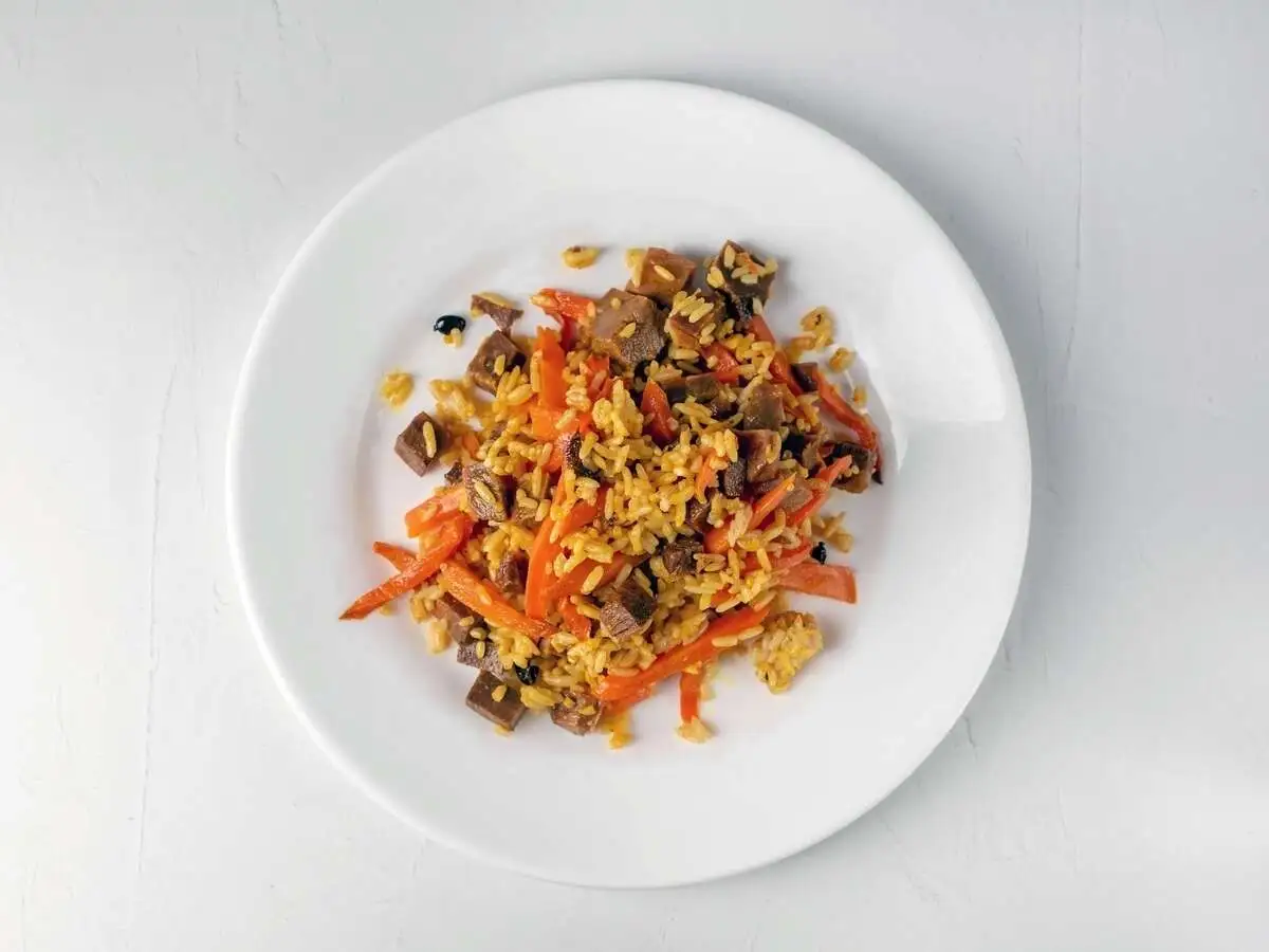 Плов с говядиной