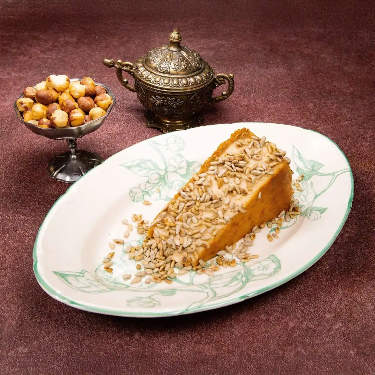 Чизкейк с халвой