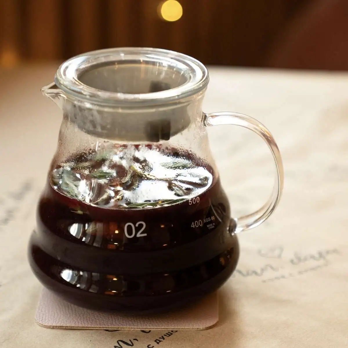 Чай Слива - Черника 500мл